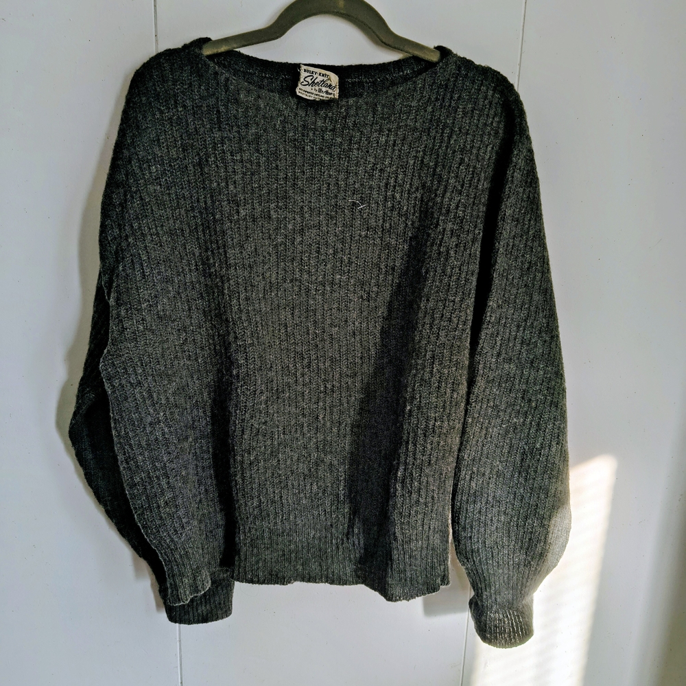 Women's gray sweater
